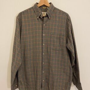 Viyella cotton wool blend button-up long sleeve